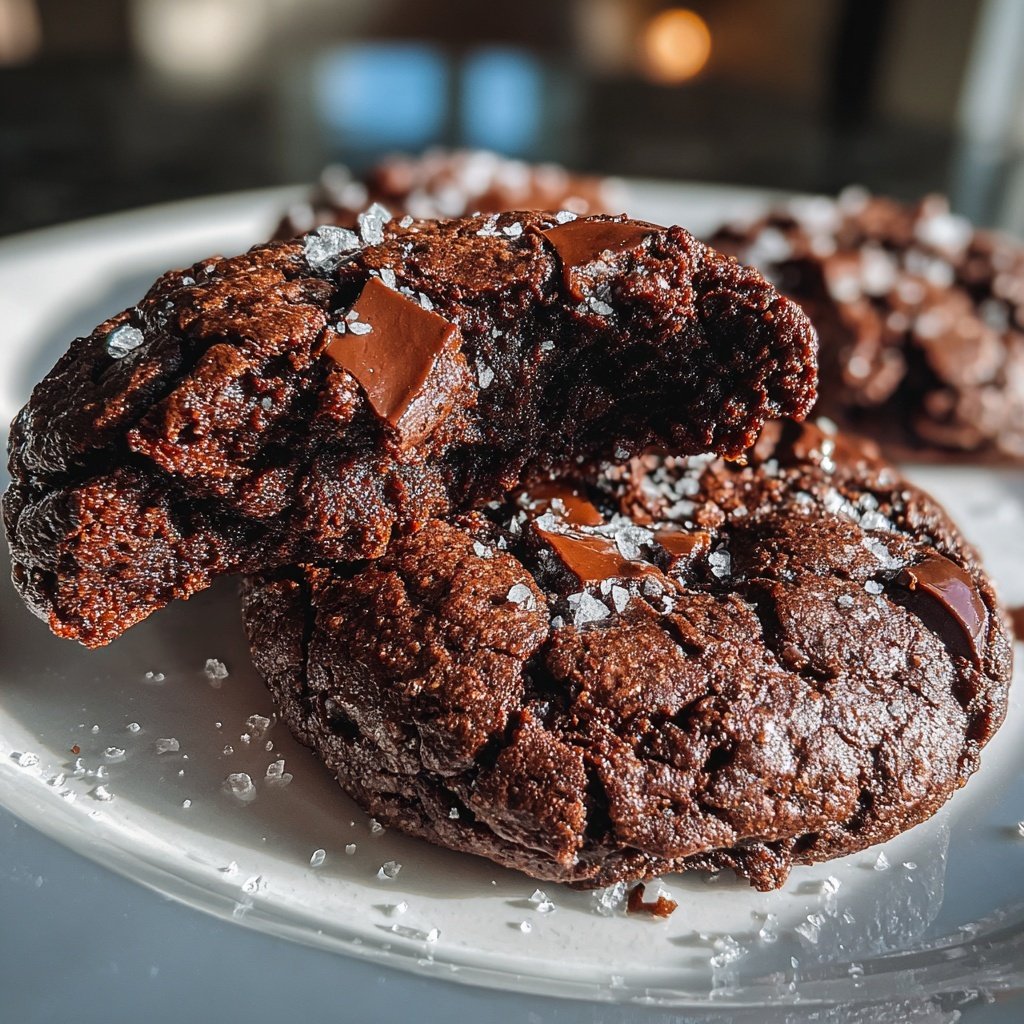 Brownie Mix Double Chocolate Cookies