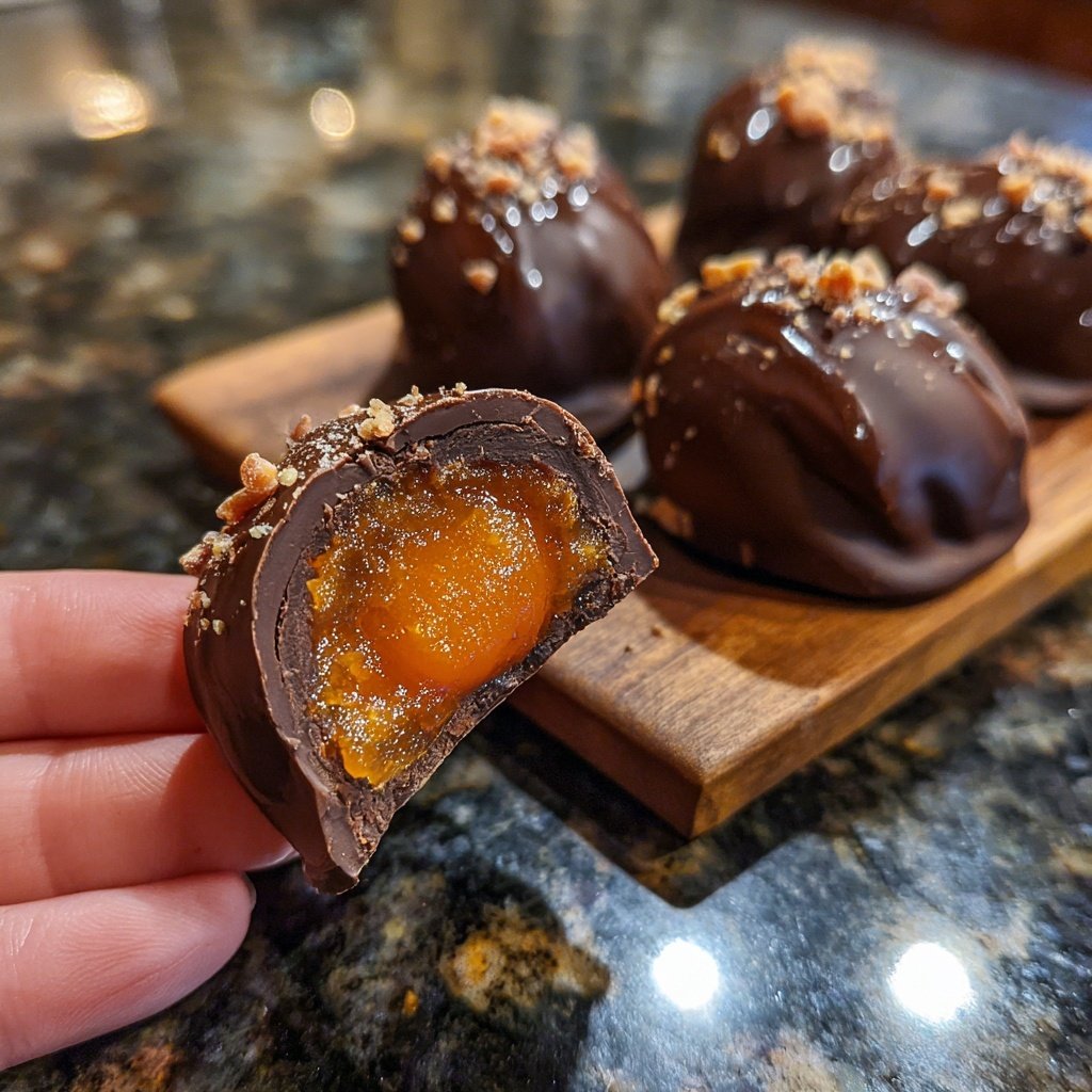 Valentines Snacks Chocolate Covered Apricots