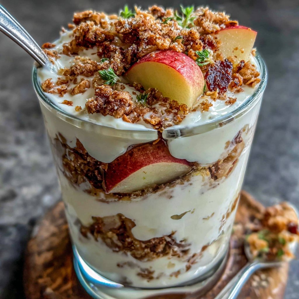 Apple Cinnamon Yogurt Parfait