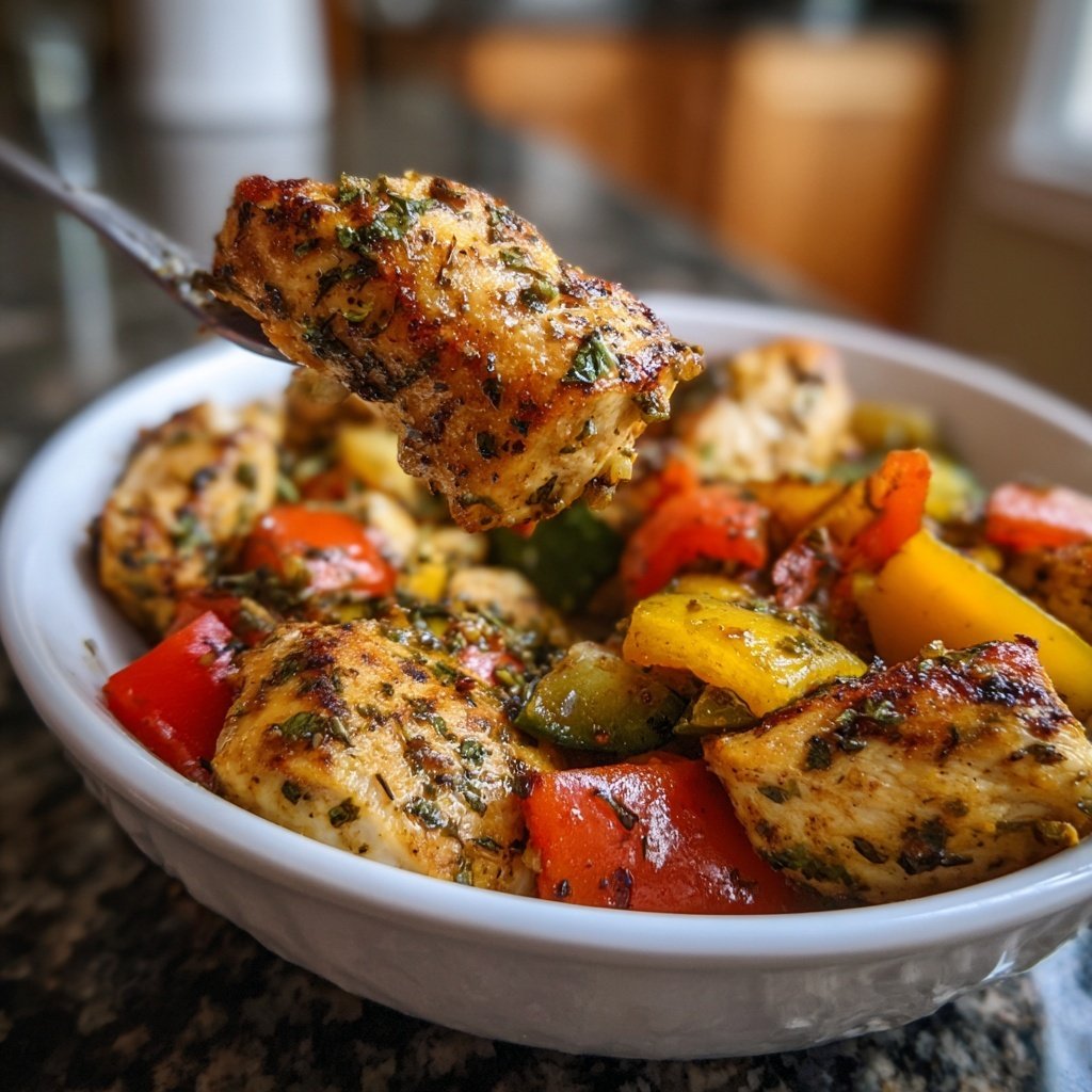 Grilled Lemon Herb Chicken Bowl