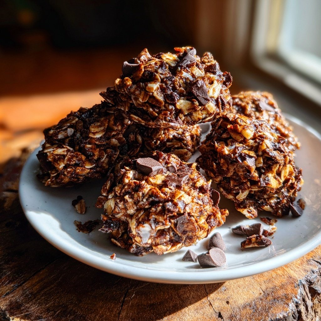 Coconut Chocolate Energy Clusters