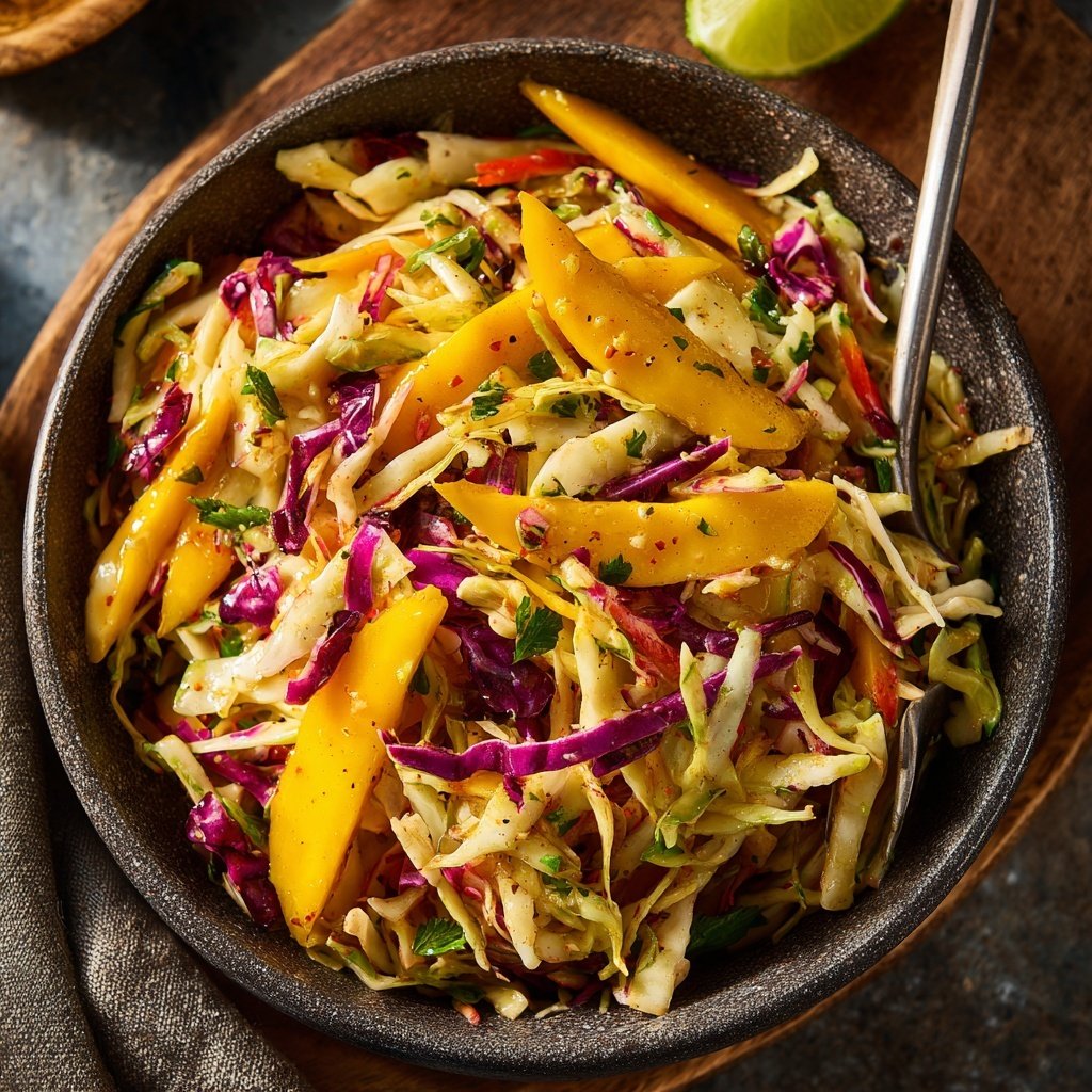 Jamaican Mango Slaw