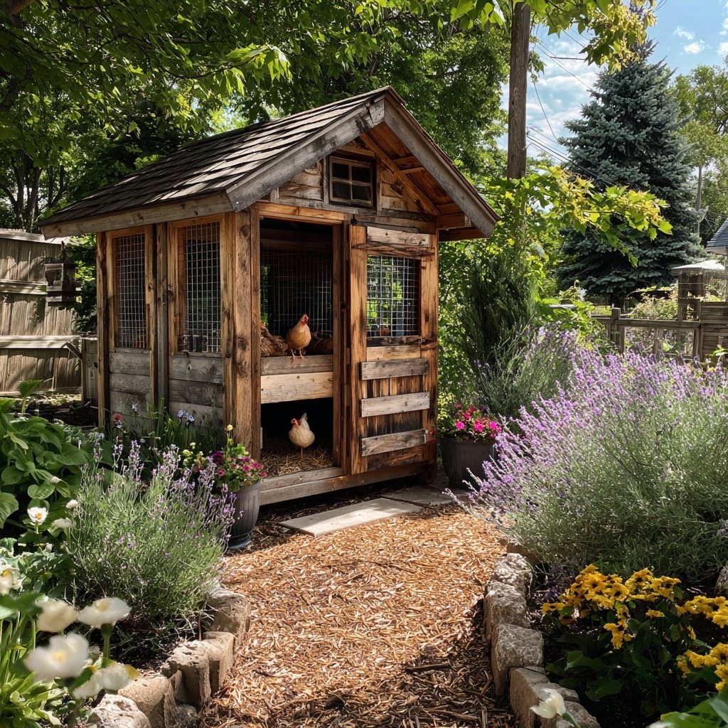 Small Backyard Chicken Run Plan