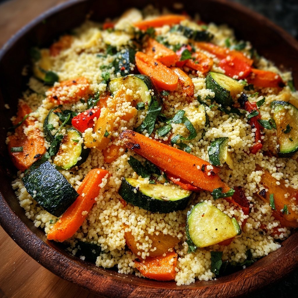 Herb Roasted Vegetable Couscous