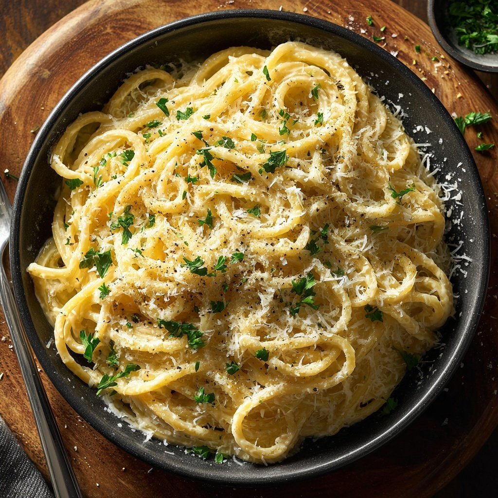Romantic Lemon Parmesan Pasta