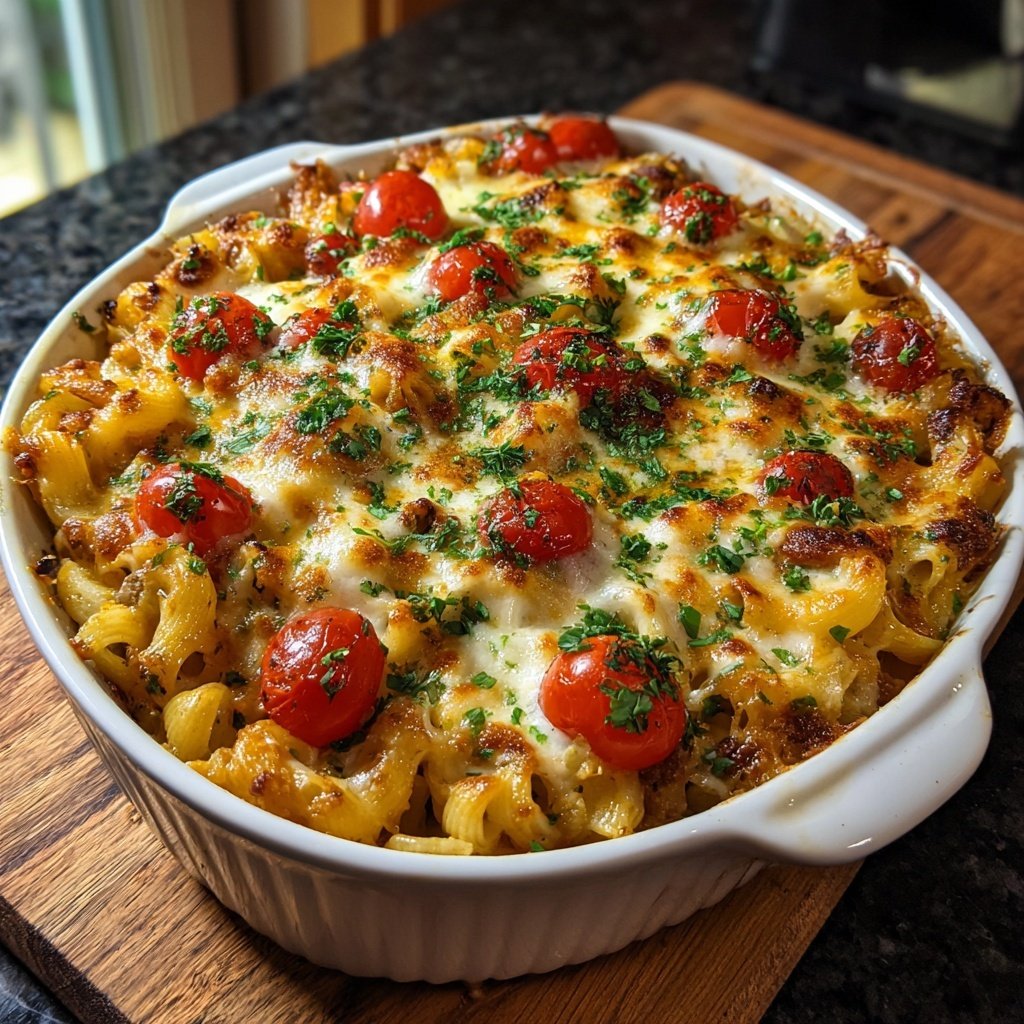 Ground Turkey Pasta Bake