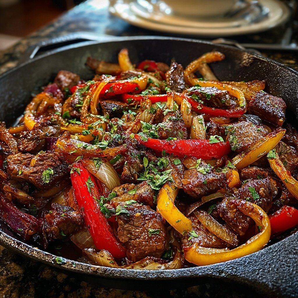 High Protein Beef Skillet Dinner