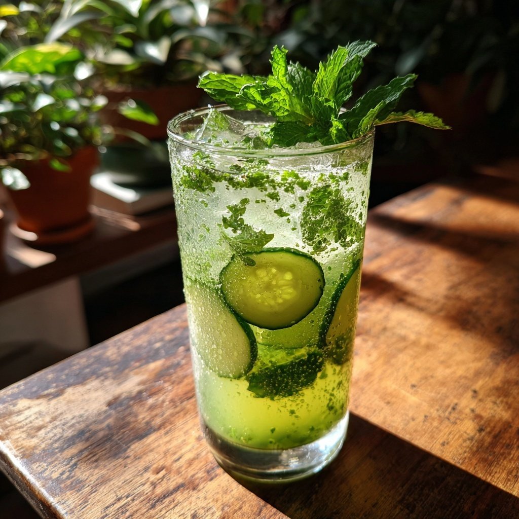 Cucumber Mint Spring Drink