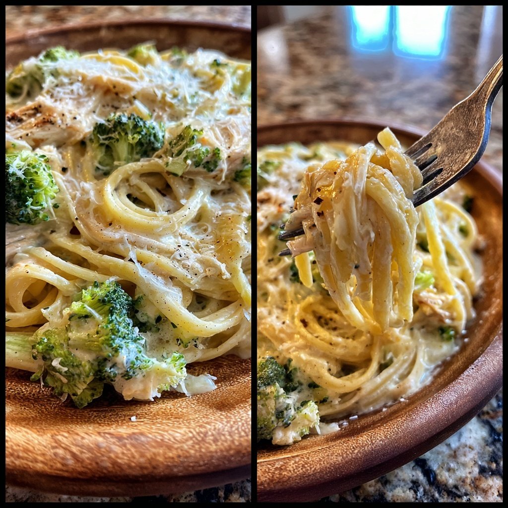 Rotisserie Chicken Broccoli Alfredo
