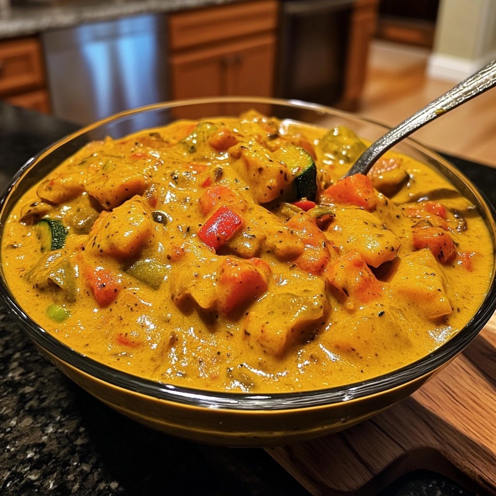 Jamaican Coconut Vegetable Curry