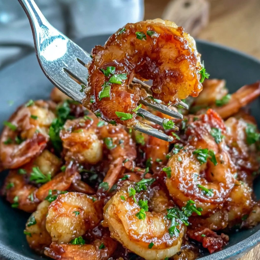 Easy Healthy Honey Garlic Shrimp